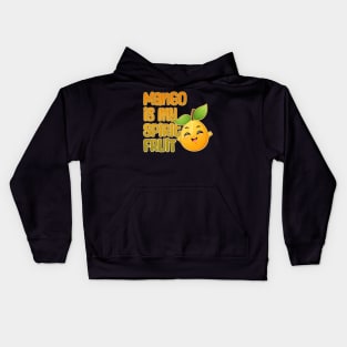 Mango is My Spirit Fruit Kids Hoodie